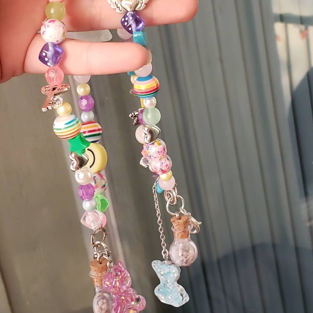 Pastel phone/wallet charm